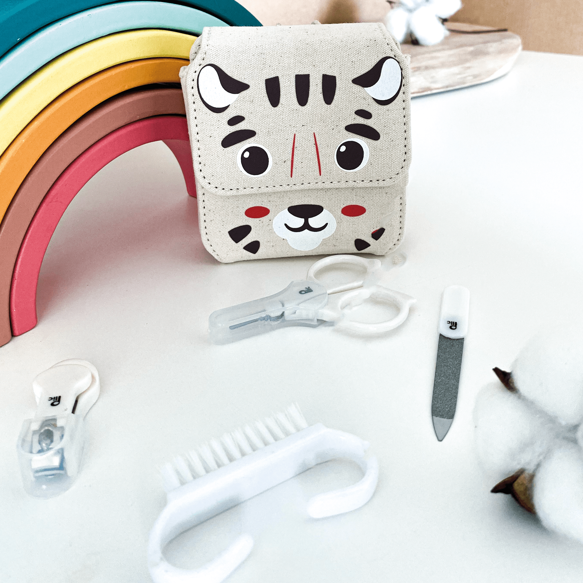 Set manucure bébé - Tigre Accessoire Horizane Santé